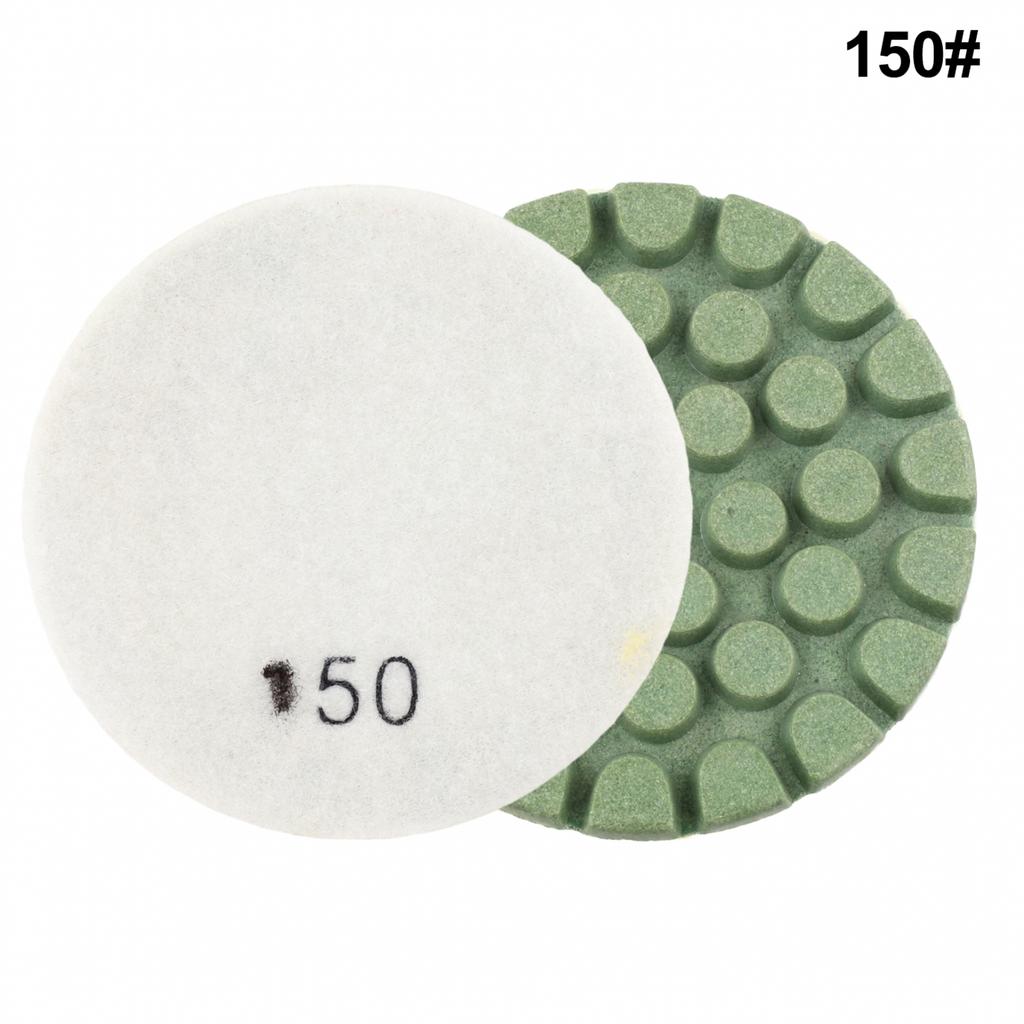 6PCS 4 Inch Diamond Concrete Polishing Discs for Efficient Floor Finishing