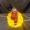 Anime Dragon Ball Cute Figure Goku Light-Emitting Room Model Ornament Doll Collect Decoration Toys Gift