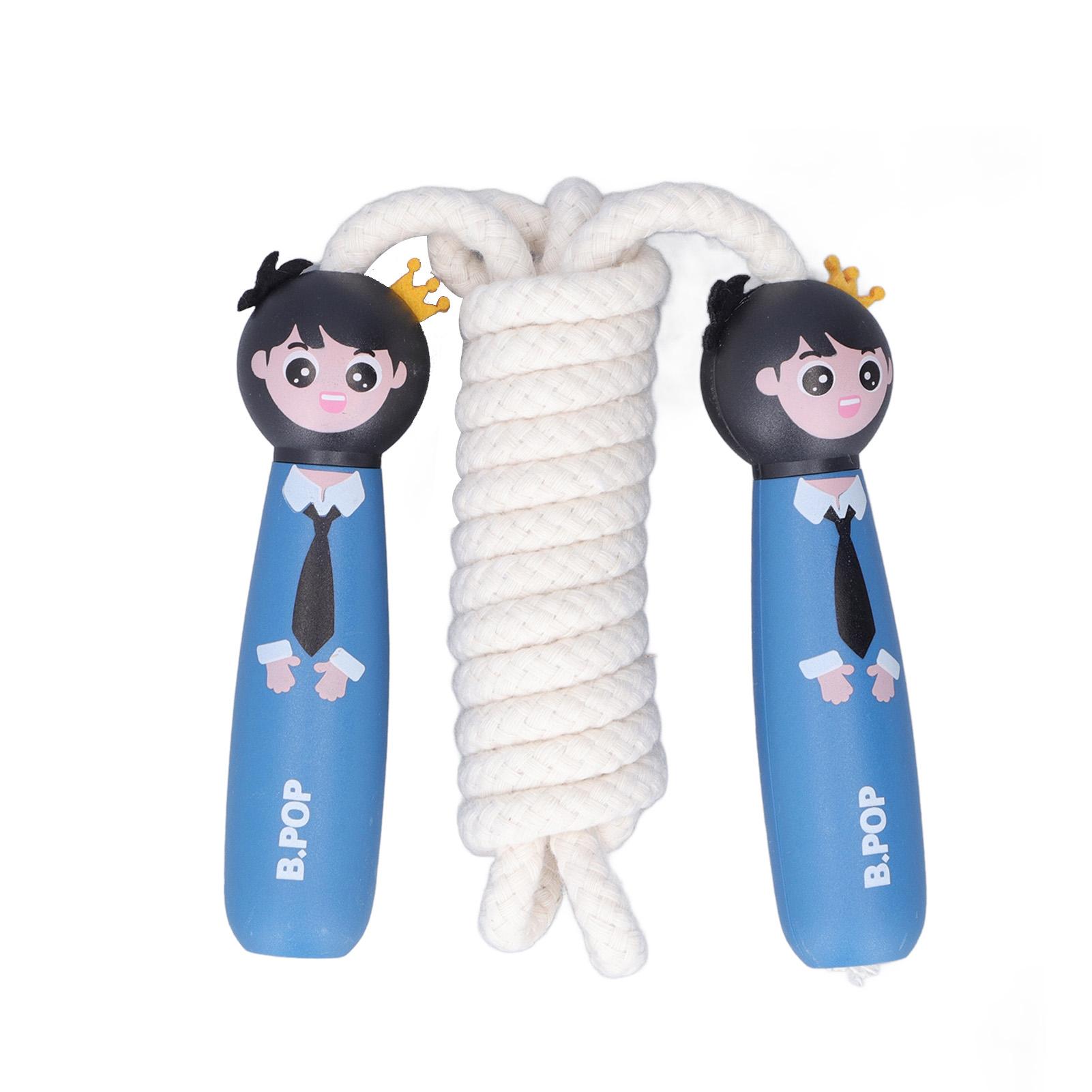 Outsideworld Cartoon Skipping Rope Adjustable Length Children Cartoon Jumping Rope For Fitness Sports