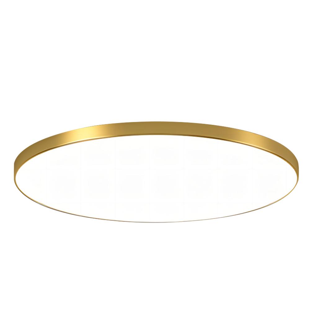 

Светодиодный потолочный светильник для спальни, балкона, коридора, прихожей, ультратонкий потолочный светильник, влагостойкий, водонепроницаемый для гостиной, спальни золотой