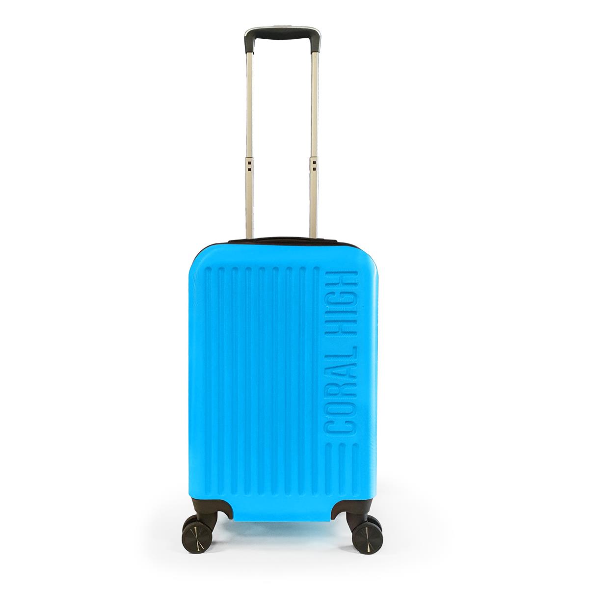 

coral high Чемодан малого размера синего цвета из АБС-пластика 16426