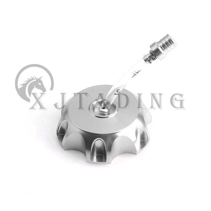 CNC Aluminum Gas Fuel Tank Cap Cover For Kayo Bse Chinese CRF TTR KLX 110 50 70 90 125 140 150 160 190 CC Dirt Pit Bike Parts