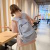 Schoolbag Small Fresh Plaid Backpack Women's Large Capacity Lightweight Japanese Student School Bag Mori ins Versatile Backpack