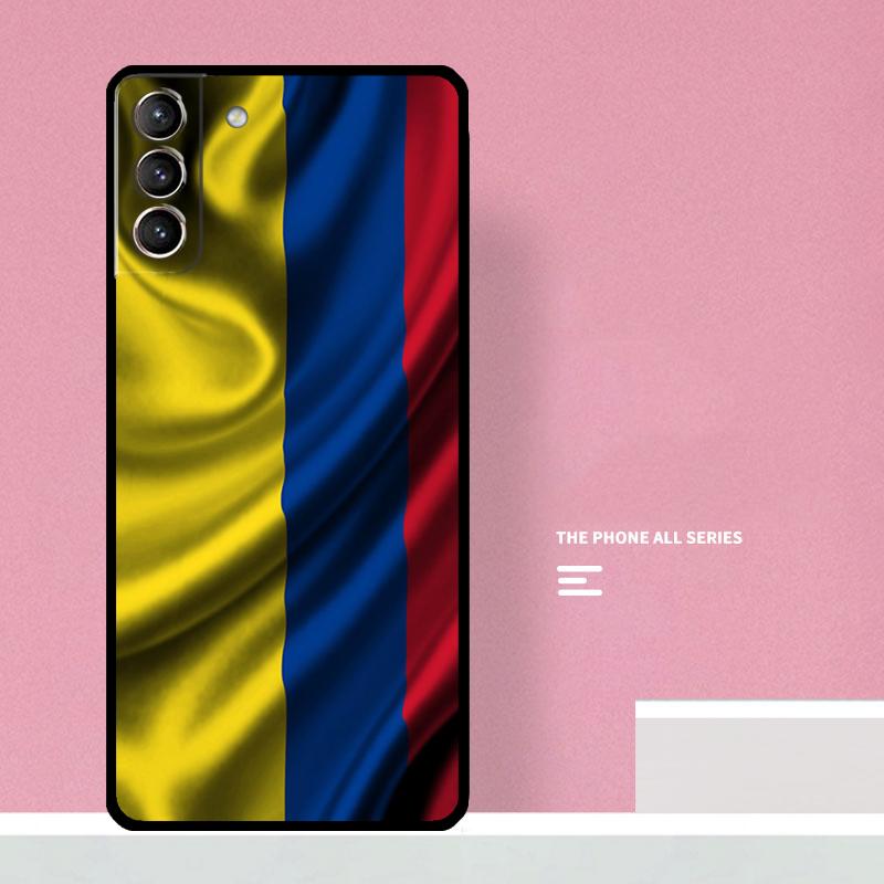 Colombia Flag Case For Samsung Galaxy S23 S22 Ultra Plus S8 S9 S10 Plus Note 10 20 S21 FE S20 FE Cover