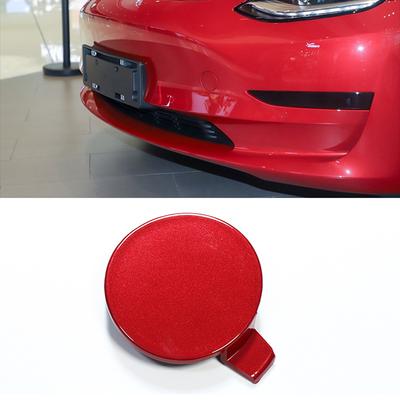 Stylizacja Samochodu Pokrywa Haka Holowniczego Przedniego Zderzaka Pokrywa Haka Holowniczego Przedniego Zderzaka Samochodu Automatyczny Odbiornik Haka Holowniczego Pokrywa Wtyczki do Tesla Model 3