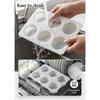 Non-Stick Mousse Cake Mold Heat-Resistant Baking Molds New Pudding Mould  Kitchen Bakeware