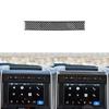 Real Carbon Fiber Console Navigation Panel Cover Strip For Ford F150 F-150 15-20