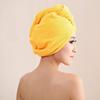 Lady Quick Drying Hat 1PC/ 2PCS Microfiber Bath Towel Hair Dry  Cap Bath Tool(Random Color)
