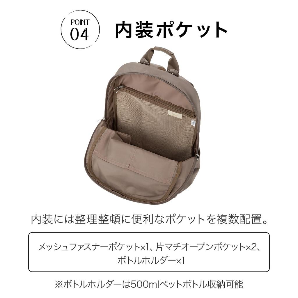 Kanana Project Collection Lightweight Backpack Set ECD-1 19084 Black