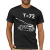 Russia Military Russia Tank Troops T-72 Main Battle Tank T-Shirt. Summer Cotton Short Sleeve O-Neck Mens T Shirt New S-3XL