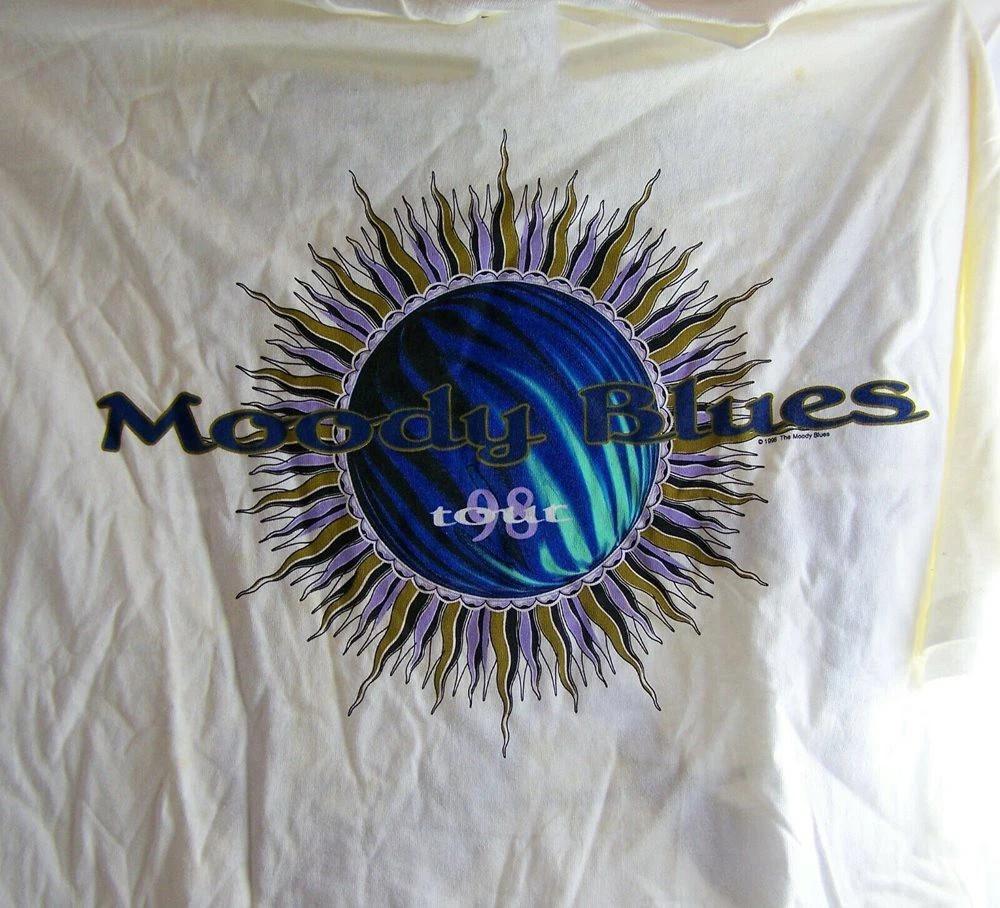 The Moody Blues 98 Tour Concert T-shirt White All size Shirt B322 S