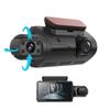 Dual-Lens Front & Interior Dash Cam with HD Night Vision CN Plug (adapter Included)