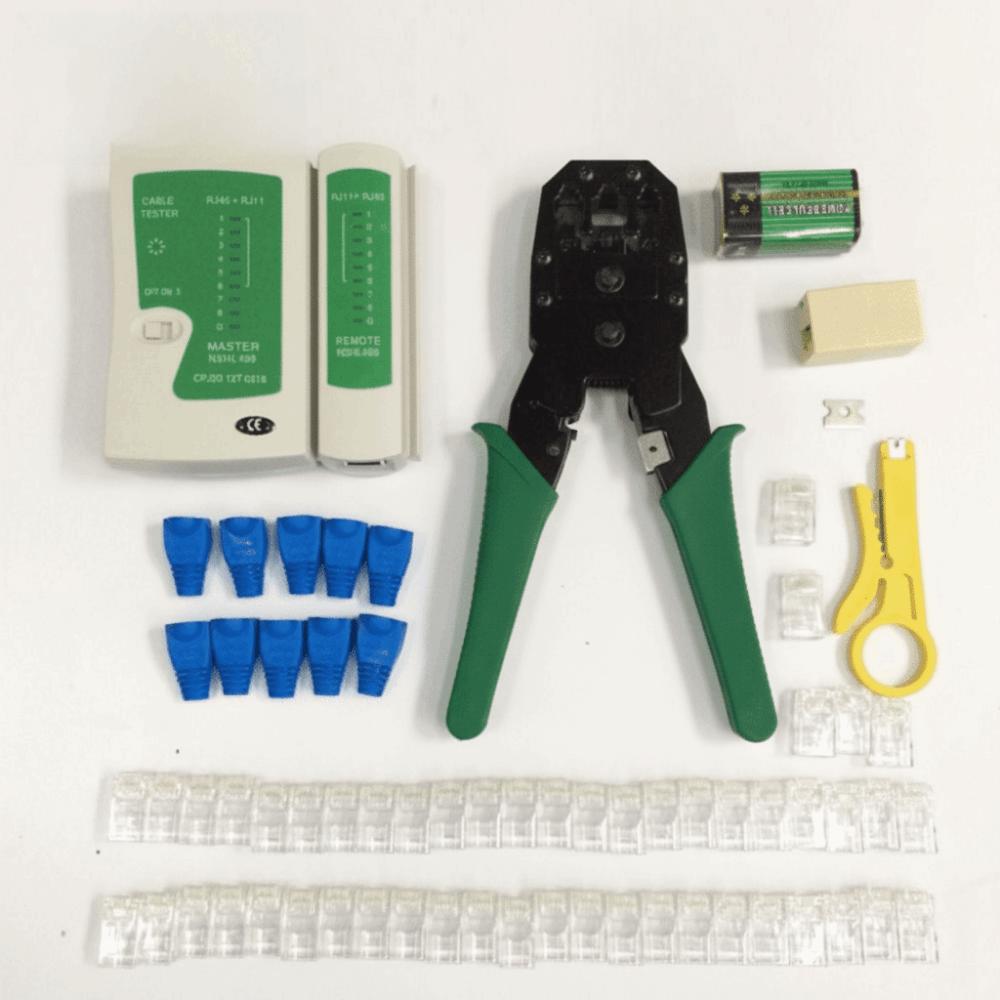 

Tool LAN Wire Stripper Multicolor Net Wire Connector Durable Stripping Pliers Wire Processing Set