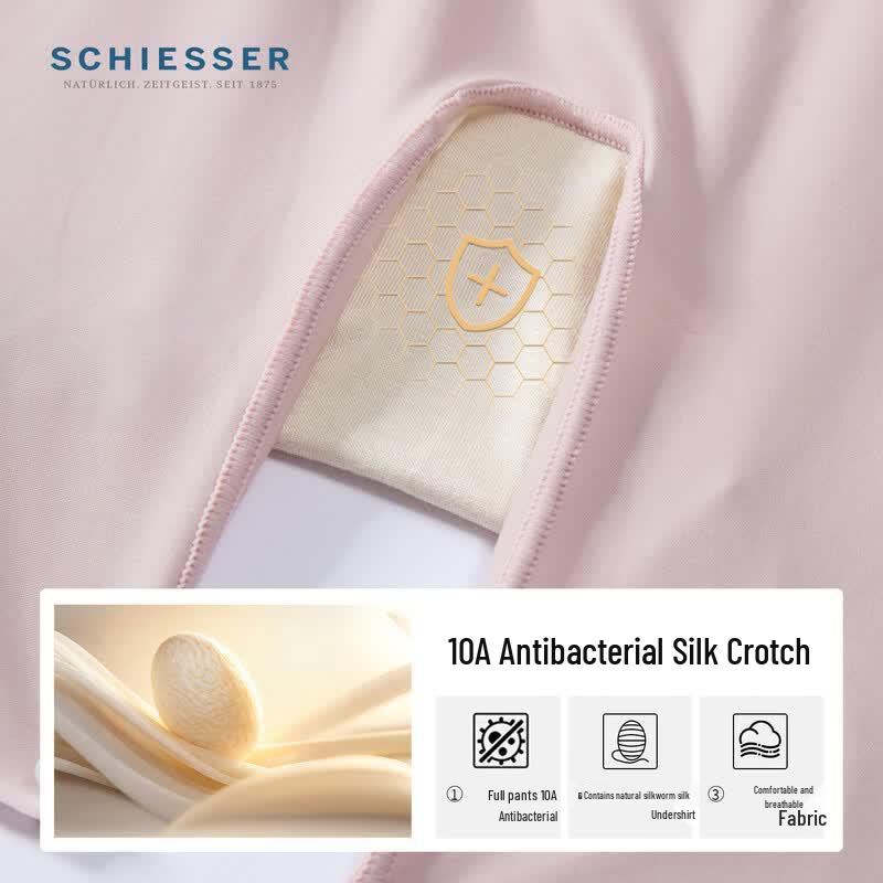 Schiesser Women's High-Waist Seamless Shaping Safety Shorts 2-Pack