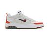 Męskie Trampki Nike SB Air Max Ishod Wair Białe Pomarańczowe Guma Białe/Pomarańczowe-Szczytowa Biel-Czarne-Guma Jasnobrązowe