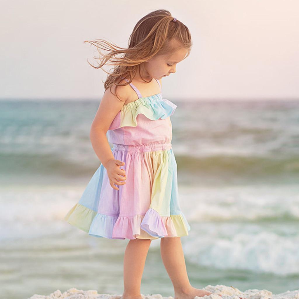 rainbow beach dress