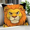 Animal LLion Cushion Cover Cushion Cover Set Pcs X X X Pillowcase Decorative Sofa Home Decor