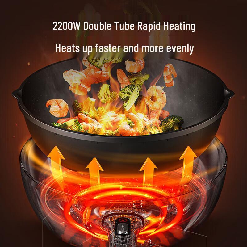 Joyoung Stir-fry King Multifunction Electric Wok CN plug (adapter included)