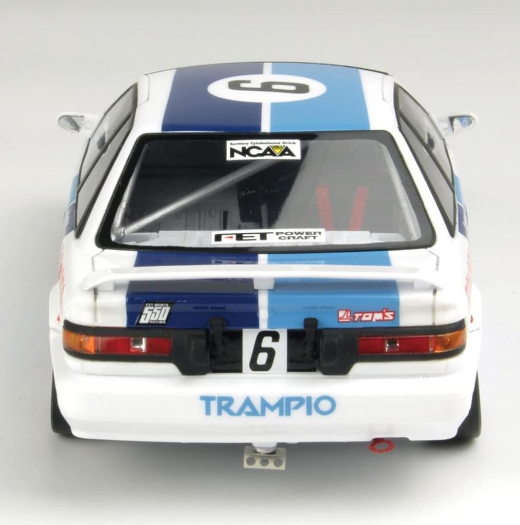 PLATZ/NuNu 1/24 Racing Series Toyota Corolla Levin AE92 1989 JTC SUGO Plastic Model Kit PN24039 (Car)