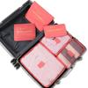 6Pcs Clothes Luggage Travel Blanket Shoes Organizers Bag Suitcase Pouch Packing Cubes Travel Bag Organizer