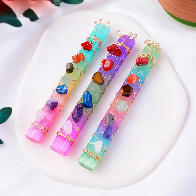 Raw Crystal Stone Bookmarks Handmade Beaded Celestial & Whimsical, Goth Witchy Mystical Accessories for Readers