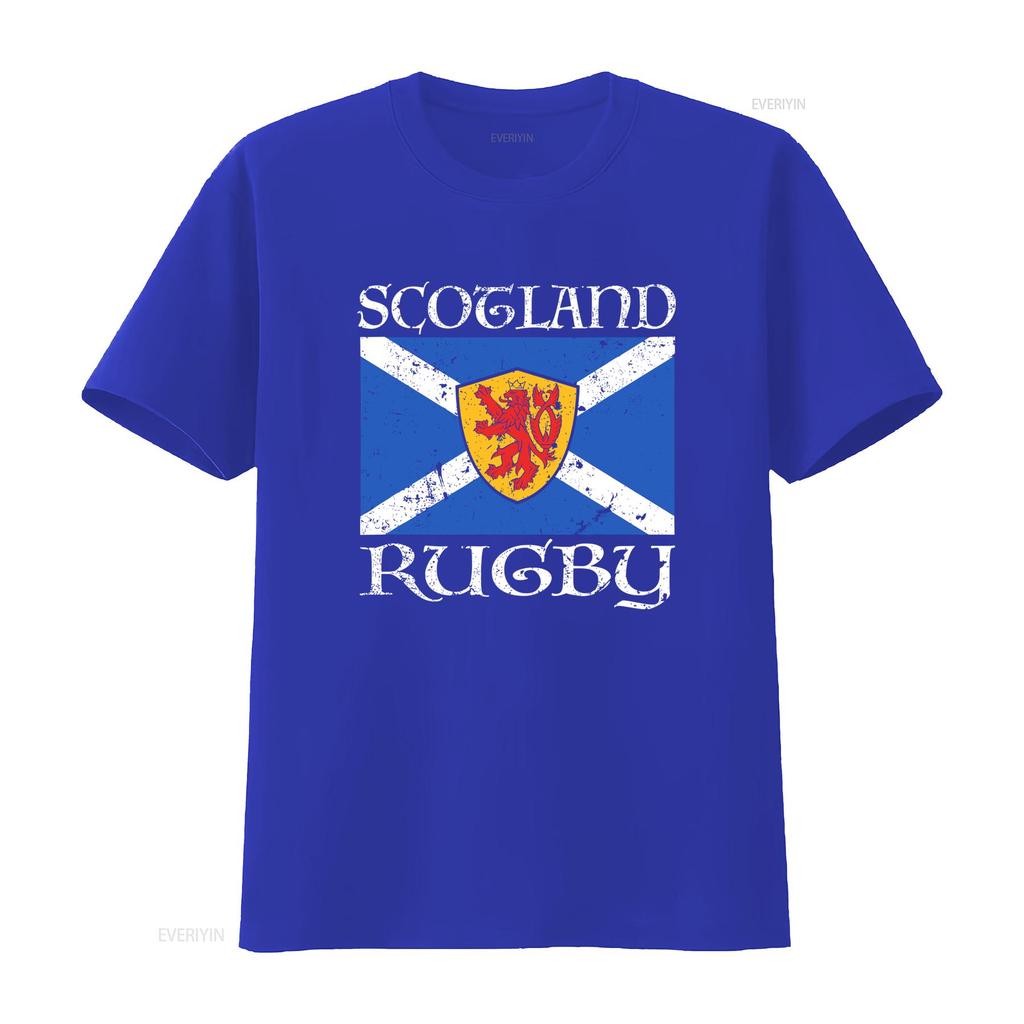Scotland Rugby Vintage Saltire Scottish Flag T Shirt Perfect for Fans vintage Washed Comfortable Versatile designer clothes