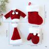 Christmas Decorations Tree With Socks Hat Gloves For Holiday Home Decor Gift