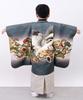 Kimono Full Set and Eba A Hawk Drum Gray Narihira [KYOETSU] 5-Year-Old Boy's Shichi-Go-San Set, (Haori Hakama), 753, ((06) - + Diamond)
