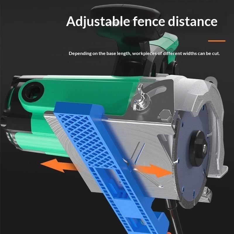 Circular Saw Guide Electric Milling Clamp Adjustable Base Plate Cutting Edge Positioner For Woodworking Metal Diy Alignment