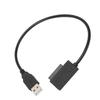 SATA to USB2.0 Hard Disk Adapter Cable Elbow Head for Computer Notebook Optical Drive