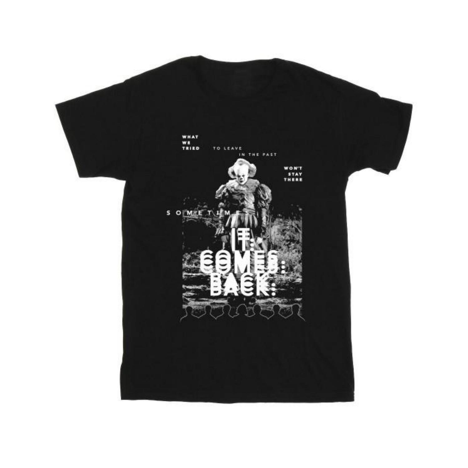 It Mens Pennywise Blurred Poster Cotton T-Shirt S чёрный