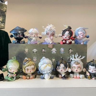 Pre Court Ink Pflaumenserie Handgemachte Blindbox Trendiges Spielzeug Ornament Cartoon Kreative Desktop-Dekoration Kindergeschenk Mystery Box