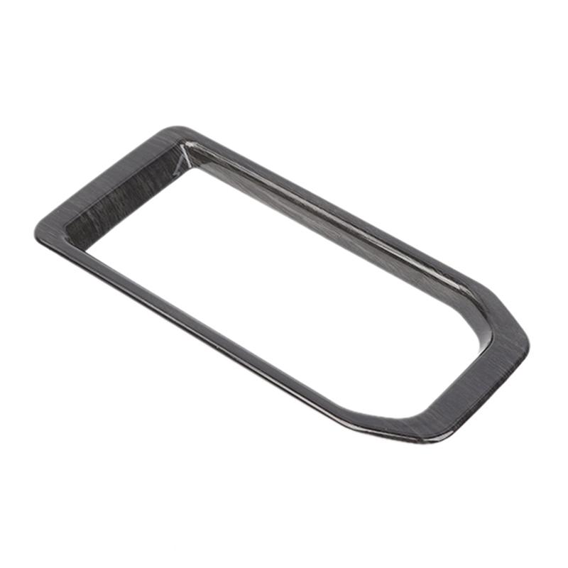 Center Console Armrest Box Slot Trim Cover For Silverado Suburban Tahoe GMC Sierra ,Black Wood Grain Black Wood Grain