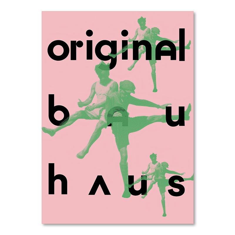 Bauhaus-Ausstellungsplakat, abstrakte Geometrie, Leinwandgemälde, Druck, Schwarz-Weiß-Bilder, moderner Kunstdruck, Wandkunst, Dekor