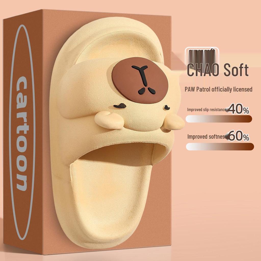 Kapibala Capybara Baby Slippers - Soft, Cute, Non-slip Sole, Perfect for All Seasons.