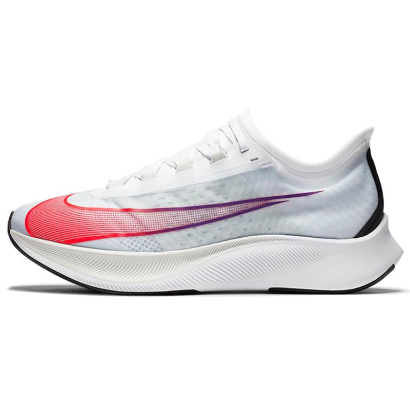 

Nike Zoom Fly 3 White Multi Color Sneakers casual AT8240-103 39