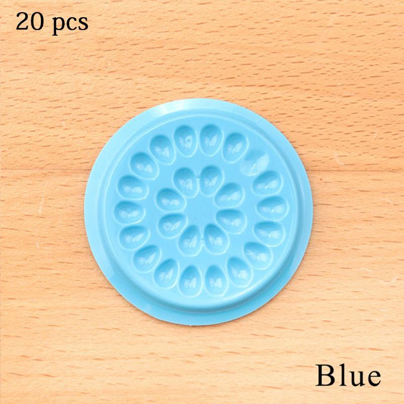 Wholesale Glue Gasket Eyelash Glue Holder Adhesive Pallet Eyelash Extension Glue Pads Stand On Eyelash Plastic Makeup Tools
