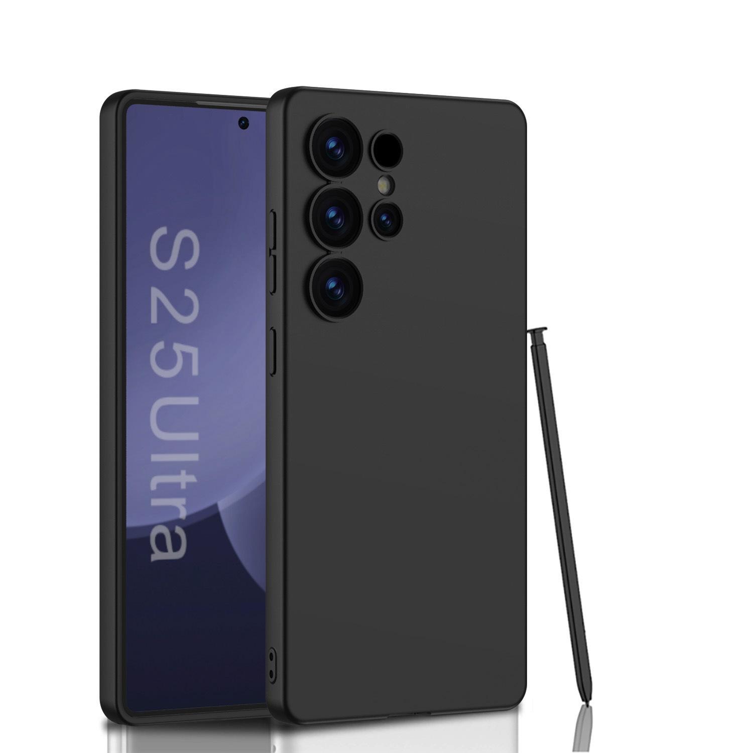 

Подходит для Samsung S25 S25ultra Чехол для мобильного телефона Ультратонкий Чехол с мягким покрытием, имитирующим кожу S25plus Полный охват Защитный чехол от падений SM-S25Ultra