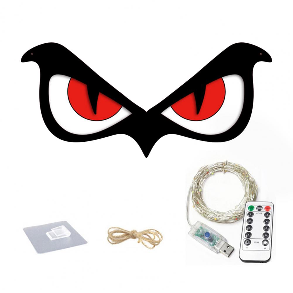 Halloween Eye Light Decoration Color-changing Halloween Lights Spooky Halloween Led Eye Light Decorations for Trees