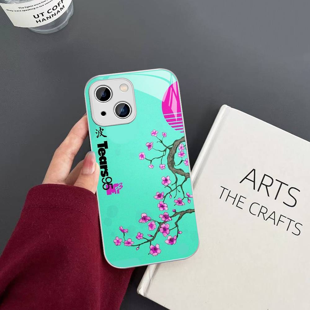 

Fashion Vaporwave AriZona Iced Tea Aesthetic For IPhone 14 13 12 Mini 11 Pro XS Max X XR 14 Plus Tempered Glass Cover iphone 12pro max