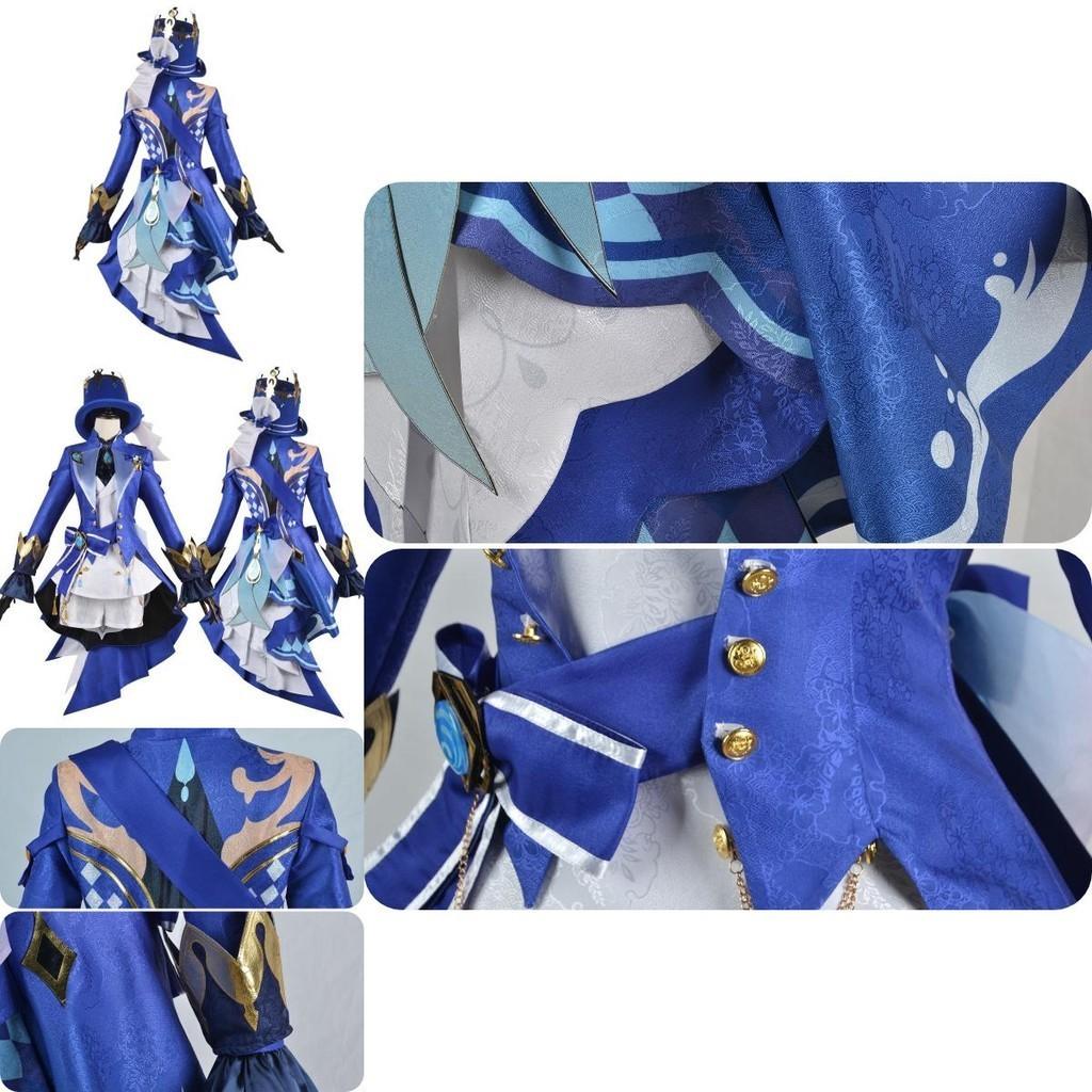 Original Game Cosplay Costume Water Deity Fuka Rosenthal Mapleson