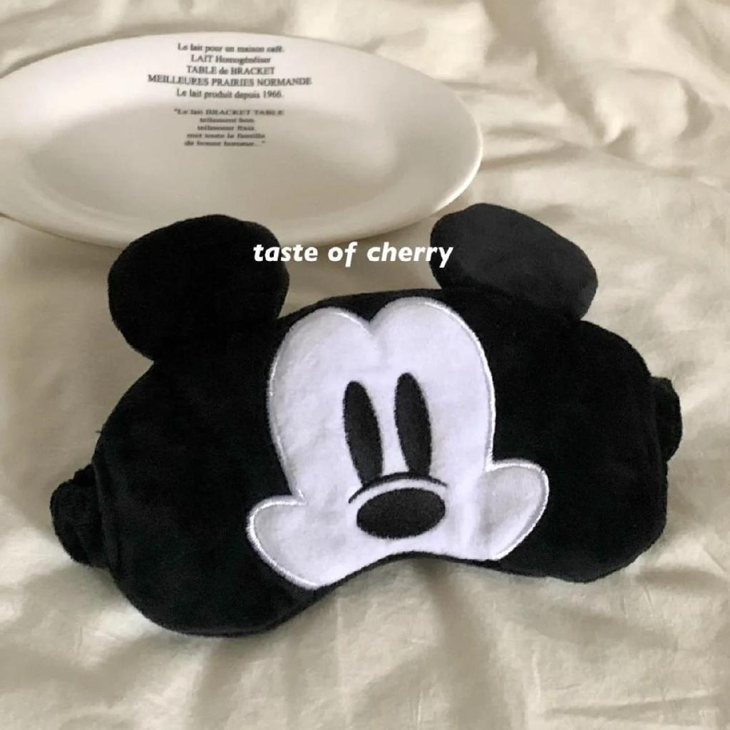 Mickey Mouse Eyeshade Anime Figure Soft Plush Stuffed Sleeping Eye Mask Cover Minnie Cute Shade Travel Sleep Cartoon Gift