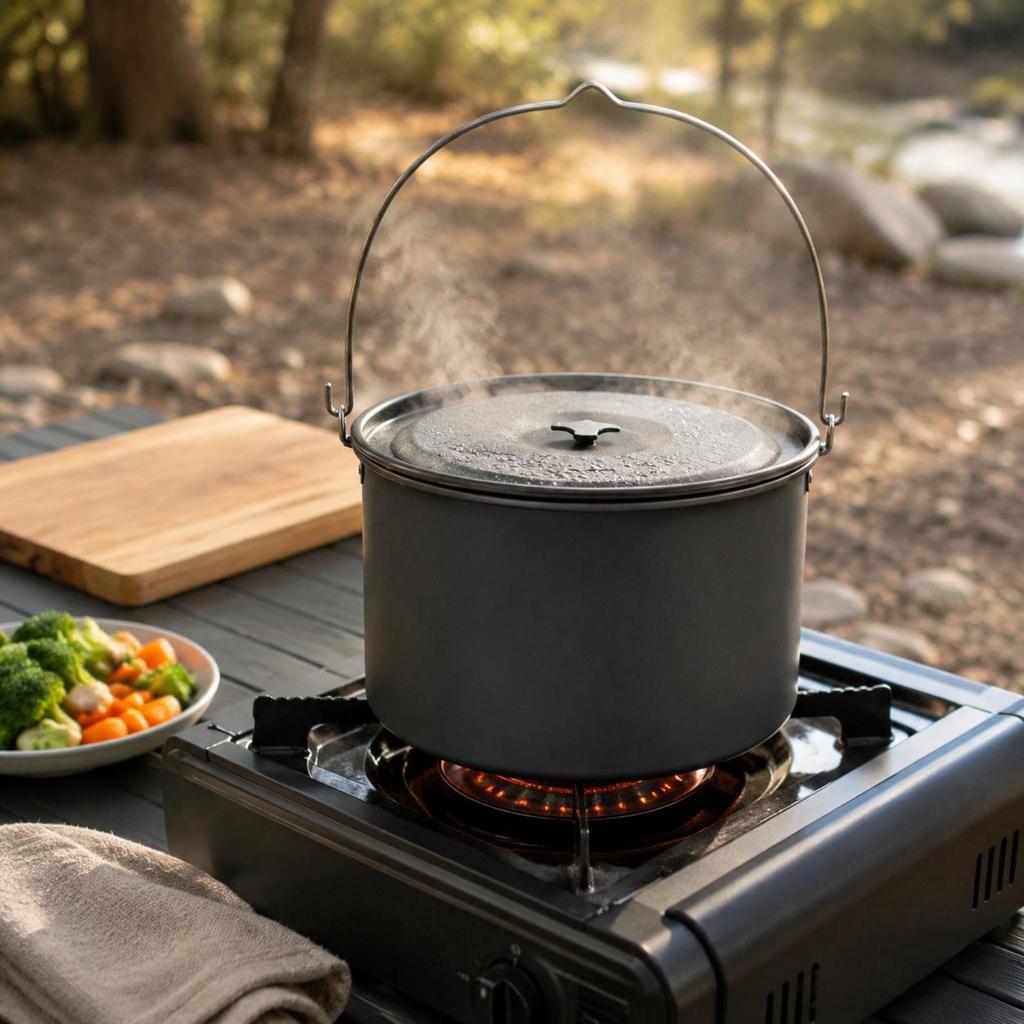 15L Hanging Pot Lightweight Aluminum