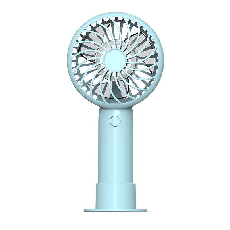 Cute Rechargeable Portable Handheld Macaron Fan for Summer Outings 72*36.5*152 mm