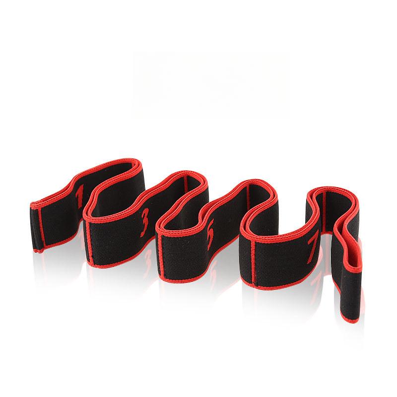 Digital Yoga Stretching Belt Stretching Belt Elastic Pull Beginner Back Open Shoulder Stretching Exercise Rope Dance Aids