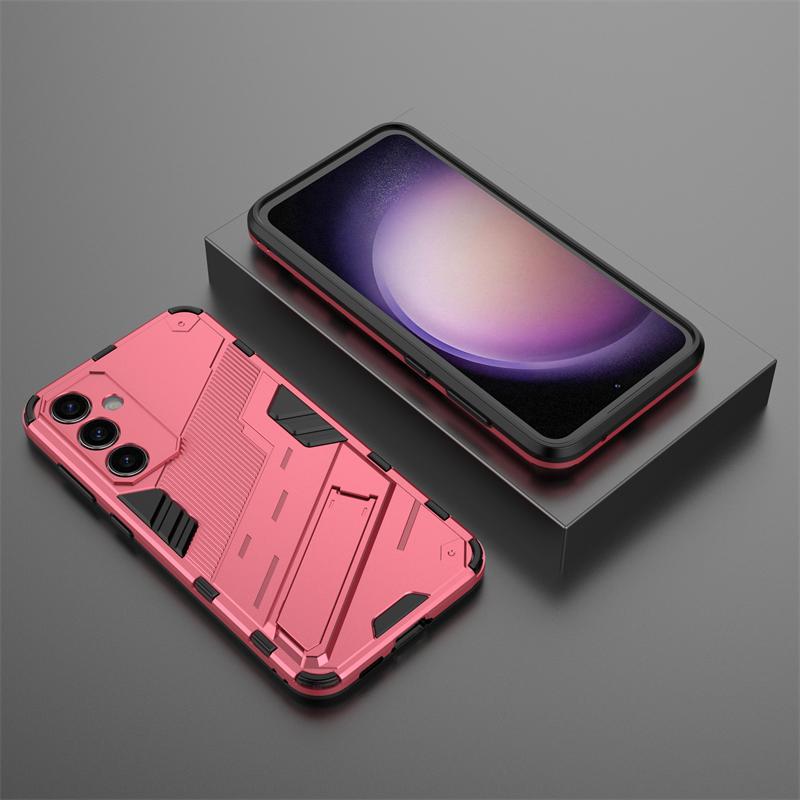 For Samsung Galaxy S23 FE Case For Samsung S23 FE Cover Coque Punk Armor Shockproof KickStand Phone Bumper Samsung S23 FE