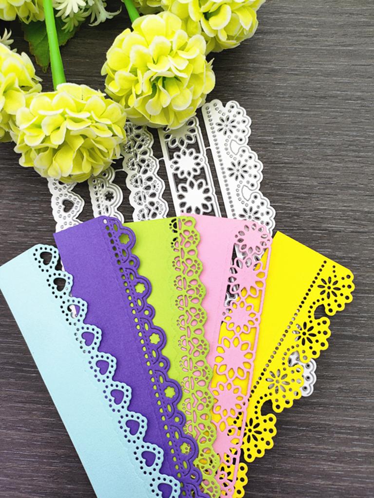 Lace Layers Border Metal Cutting Dies Diy Scrapbooking Photo Album Decorative Embossing PaperCard Crafts Die