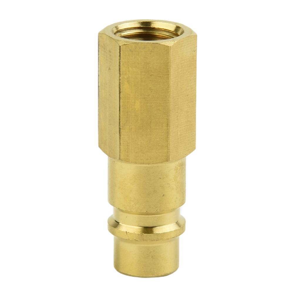 Quality Brass Adapter for Car Conditioner with 1/4 SAE Internal Thread