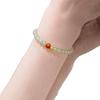 Hetian Jade & Red Agate Bracelet - Chinese Style Jewelry for Women