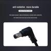 D-Tap to DC5525 Angled Adapter Cable for Monitoring Equipment